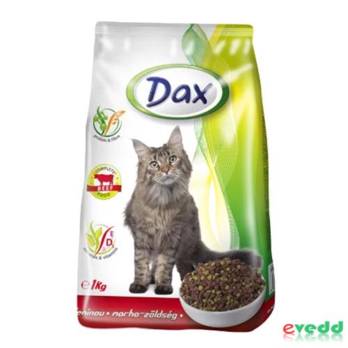 Dax Cat 1Kg Száraz Marha-Zöldség