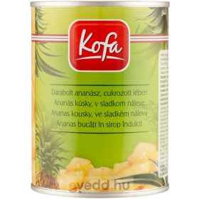 Kofa 565/340Gr Darabolt Ananász Befőtt