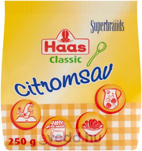 Haas Classic 250Gr Citromsav