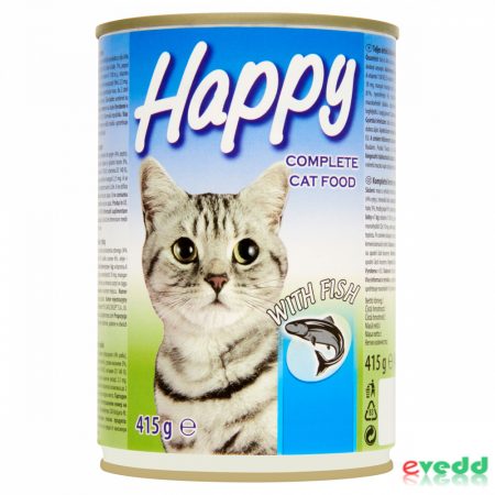 Happy Macskaeledel 415Gr Halas