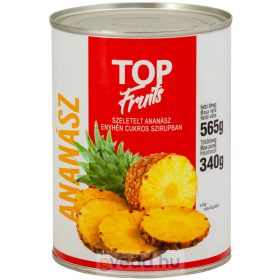 Top Fruits 565Gr Ananász, Körszeletes