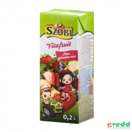 Szobi Vitafruit 0,2L Piros Gyümölcs Mix