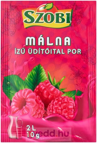 Szobi 10Gr Málna Ízű Italpor