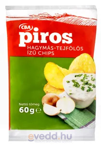 CBA Chips 60Gr Hagymás-Tejfölös