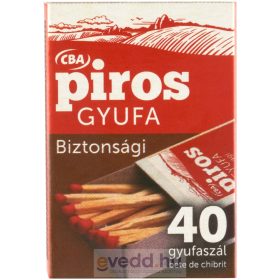 CBA Piros 40Db Biztonsági Gyufa