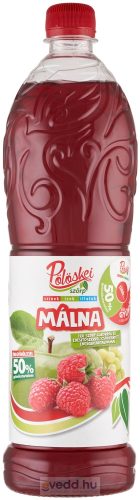 Pölöskei 1L Málna Ízű Szörp 9* (DRS)*