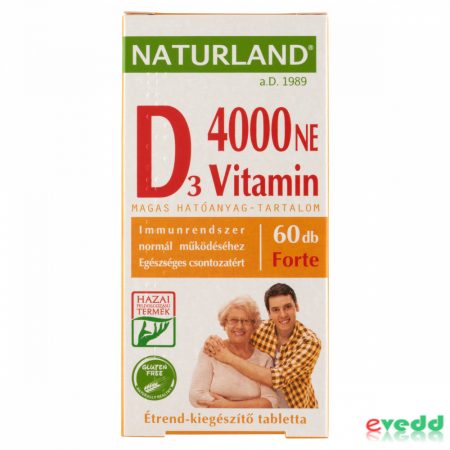 Naturland 60Db D Vitamin Forte 4000NE
