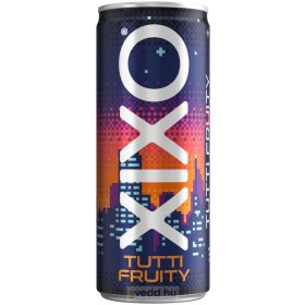   Xixo Tutti Frutti 0,25L Koffeinmentes Szénsavas Üdítőital (DRS)*