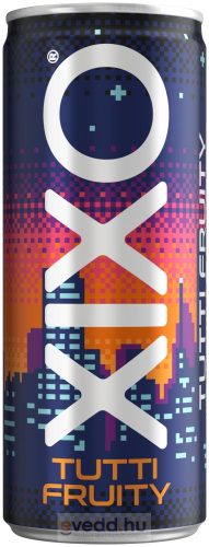 Xixo Tutti Frutti 0,25L Koffeinmentes Szénsavas Üdítőital (DRS)*