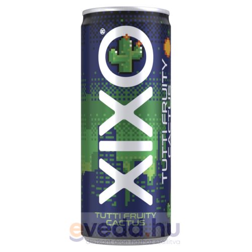 Xixo Ice Tea 0,25L Tuttifrutti-Cactus Ízű Szénsavmentes Üdítőita (DRS)*