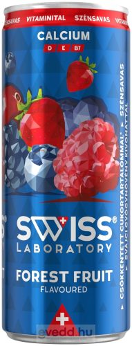 Swiss Vitaminos Szénsavas Ital 0,25L Forest Fruit (DRS)*