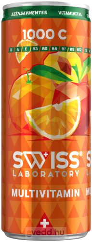 Swiss Vitaminos Szénsavas Ital 0,25L Multivitamin (DRS)*