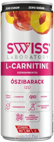 Swiss Laboratory 0,25L Zero Őszibarack Ízű Szénsavmentes Üdítőital (DRS)*