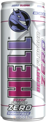 Hell Zero Energiaital 0,25L Berry (DRS)*