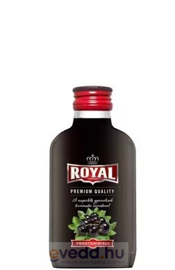 Royal 0,09L Feketeribizli Likőr 26%