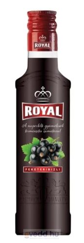 Royal 0,2L 26% Feketeribizli