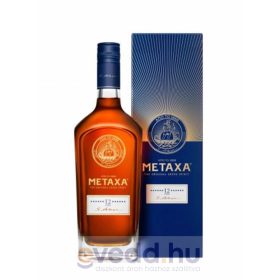 Metaxa 12* 0,7L Konyak Díszdobozban 40% (DRS)*