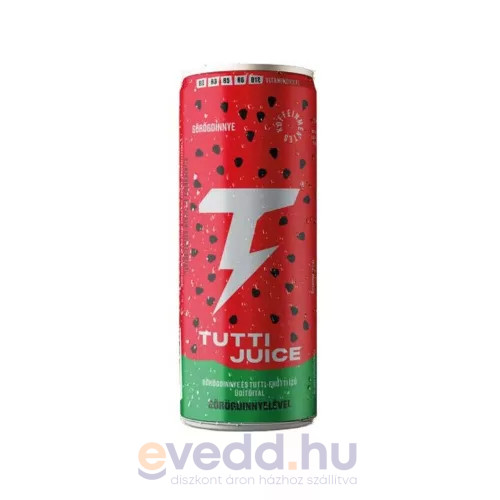 Tutti Juice Szénsavas Üdítőital 0,25L Görögdinnye (DRS)*