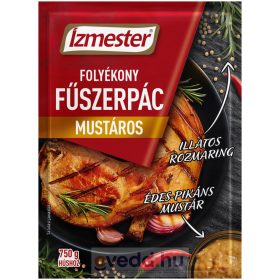 Ízmester Folyékony Fűszerpác 80Ml Mustáros