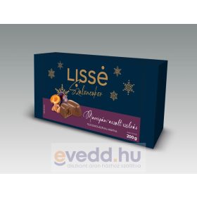   Lissé Szaloncukor 200Gr Marcipán-Aszalt Szilva Tejcsokiba Mártva