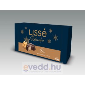 Lissé Szaloncukor 200Gr Étcsoki-Dió