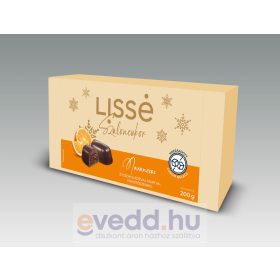 Lissé Szaloncukor 200Gr Étcsoki-Narancs