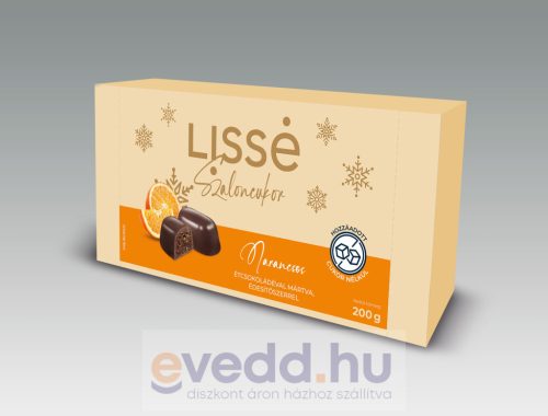 Lissé Szaloncukor 200Gr Étcsoki-Narancs