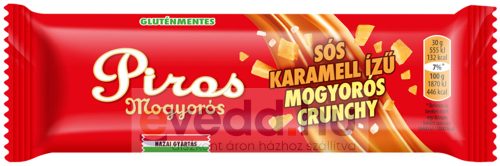 Piros Mogyorós 30Gr Sós Karamellás Crunchy