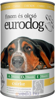 Euro Dog Kutyaeledel 1240Gr Csirkés