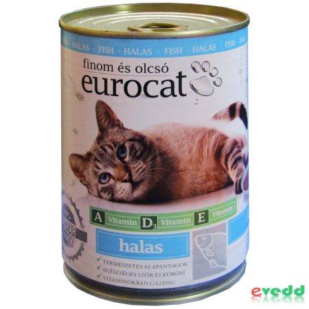 Euro Cat Macskaeledel 415Gr Halas