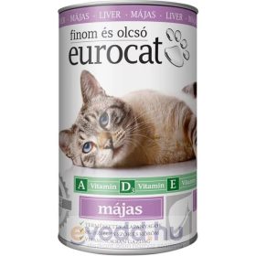 Euro Cat Macskaeledel 415Gr Májas 