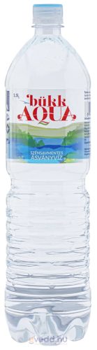 Bükk Aqua 1,5L Lúgos Ásványvíz (DRS)*