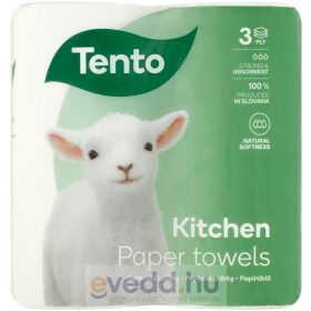 Tento Kitchen 2Tekercses 3Rétegű Kéztörlő