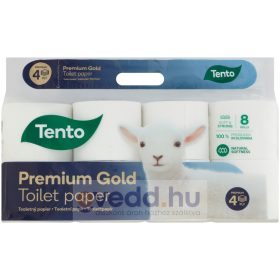 Tento Premium Gold 8Tek. 4Rétegű Toalettpapír