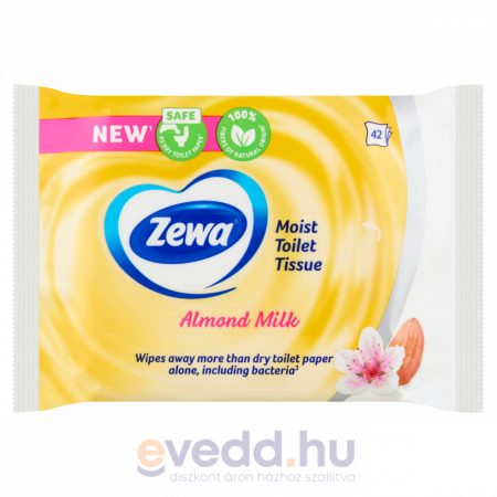 Zewa Nedves Toilette Papír 42Db Almond Milk 