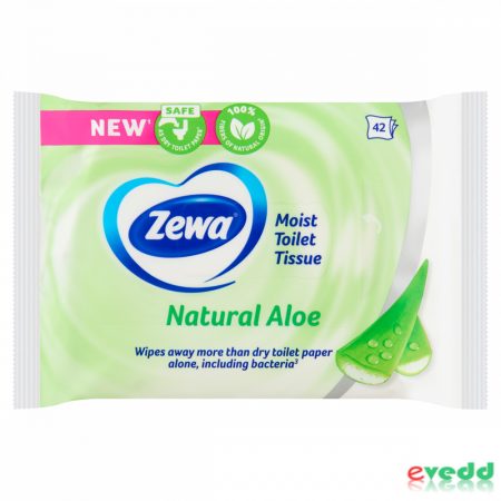 Zewa Nedves Toilette Papír 42Db Aloe Vera