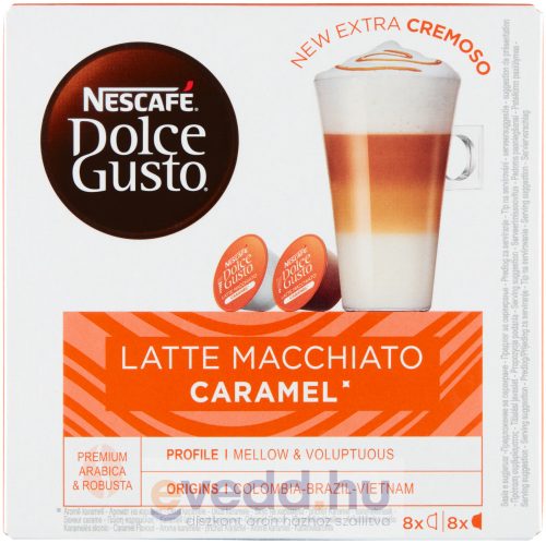 Nescafe Dolce Gusto Kapszula 145,6Gr Latte Macchiato Caramel