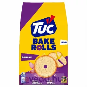 Tuc Bake Rolls 80Gr Fokhagymás Ízesítésű Kétszersült