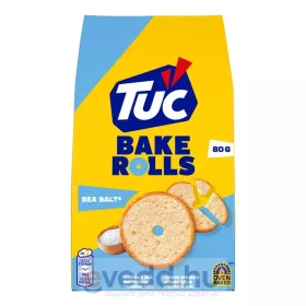 Tuc Bake Rolls Keksz 80Gr Sós