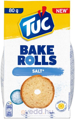 Tuc Bake Rolls Keksz 80Gr Sós