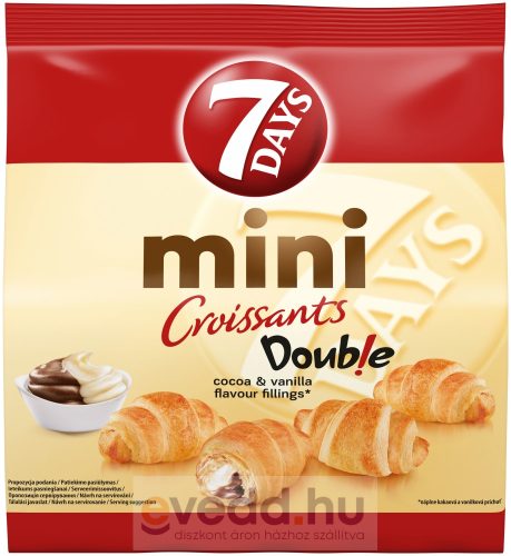 7 Days Mini Croissant 185Gr Kakaó-Vanília