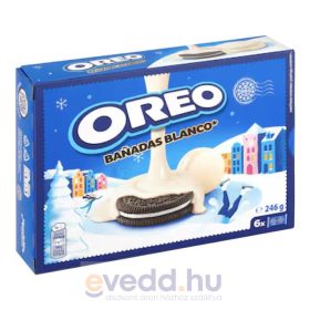 Milka Oreo Szendvicskeksz 246g Fehércsokiba Mártva