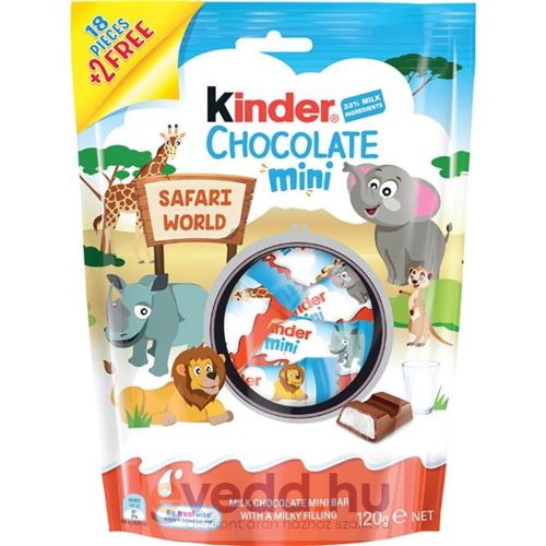 Kinder 120Gr Mini Chocolate