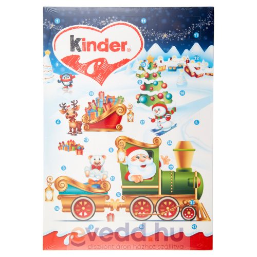 Kinder 141Gr Adventi Naptár