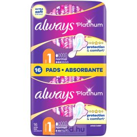 Always Platinum Ultra Normal 16Db Egészségügyi Betét