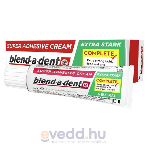 Blend-A-Dent Protézis Ragasztó 47Gr Extra Strong Netural