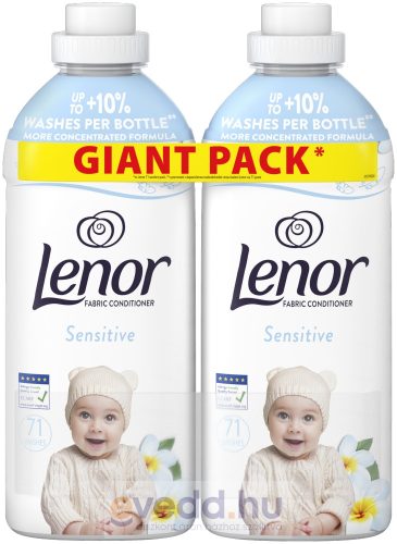 Lenor Öblítő 2*1491Ml Sensitive