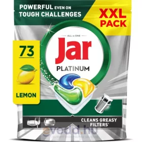 Jar Platinum Mosogatógép Tabletta 73Db Lemon