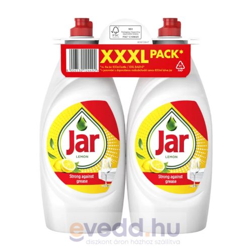 Jar Mosogató 2*850Ml Lemon Duopack 