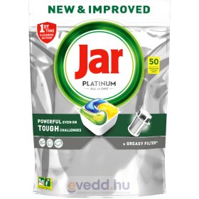 Jar Platinum Mosogatógép Kapszula 50Db Lemon